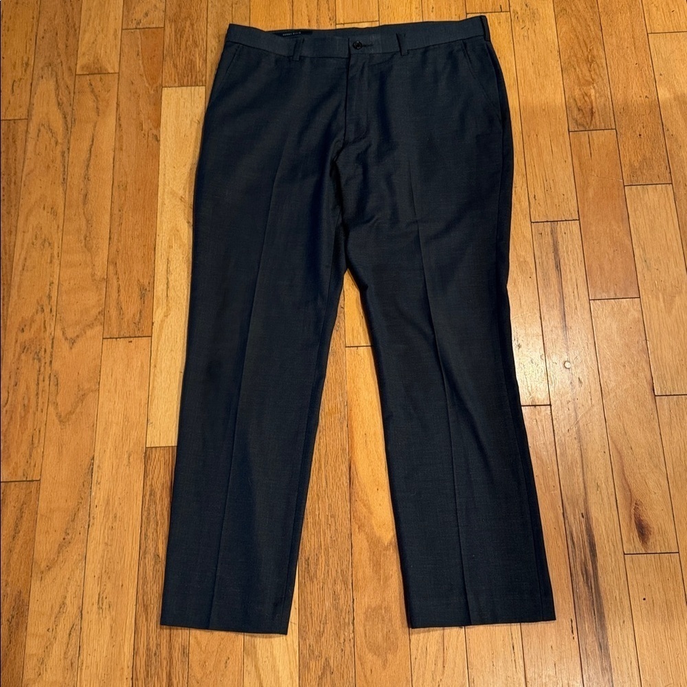 Perry Ellis | Slim Fit Dress Pants | Navy Blue | size 34x30